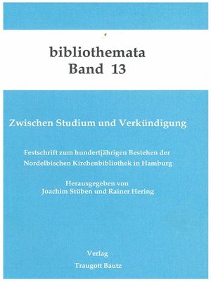 cover image of Zwischen Studium und Verkündigung